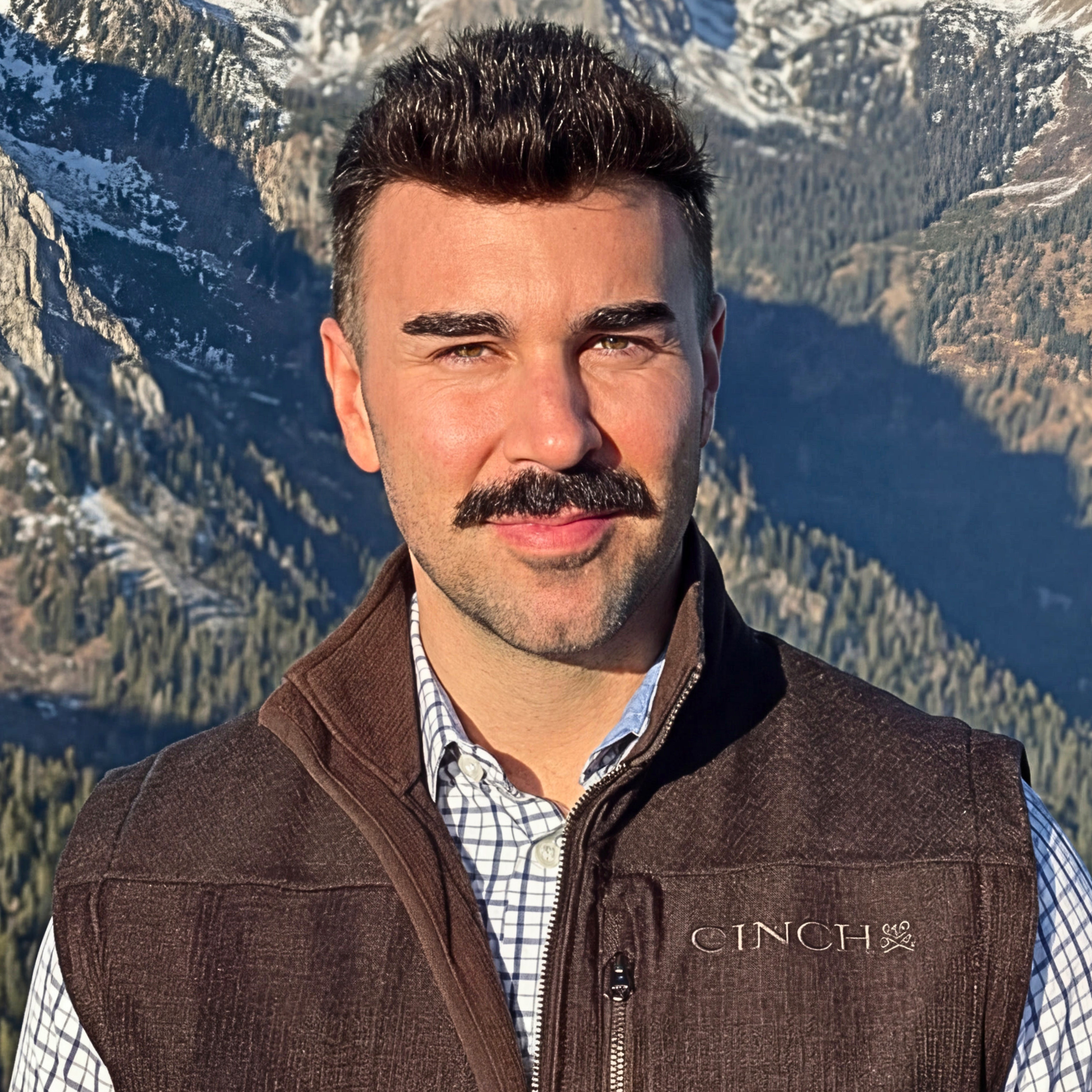 Portrait of Cameron Rafati, financial advisor and cofounder of Iron Ridge Advisors based in Salt Lake City, Utah